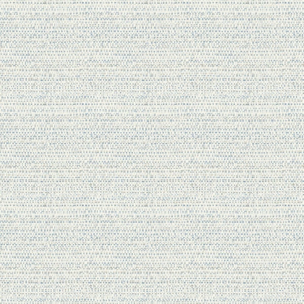 Manhattan Comfort Greensboro Balantine Light Blue Weave 33 ft L X 205 in W Wallpaper BR4072-70056 - main